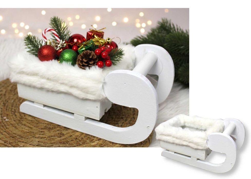 sanki z futerkiem do własnej aranżacji