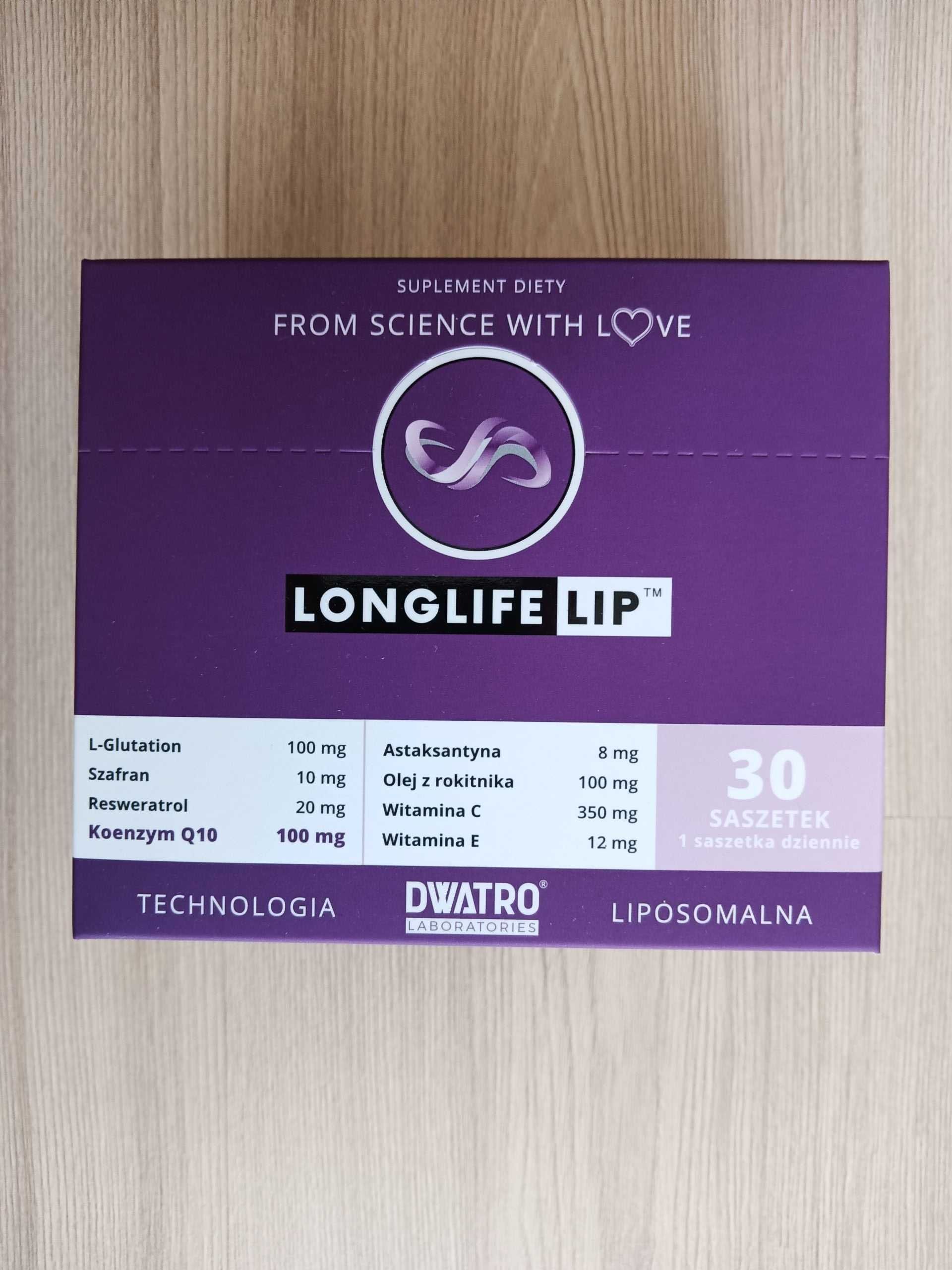 LongLifeLip DWATRO suplement diety 30 saszetek