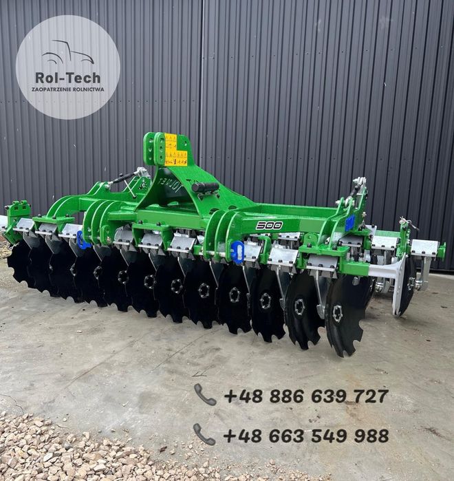 Agregat Talerzowy Tolmet ASTAT TYTAN SIMPLY 2,2m 2,5m 2,7m 3m Raty