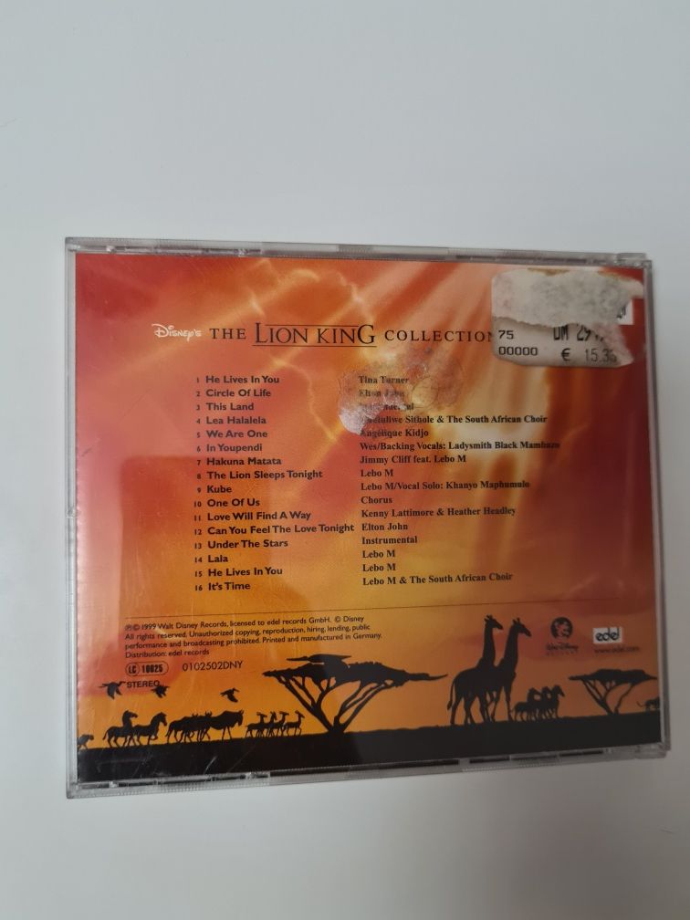 Disney's The lion king collection Disney płyta CD soundtrack