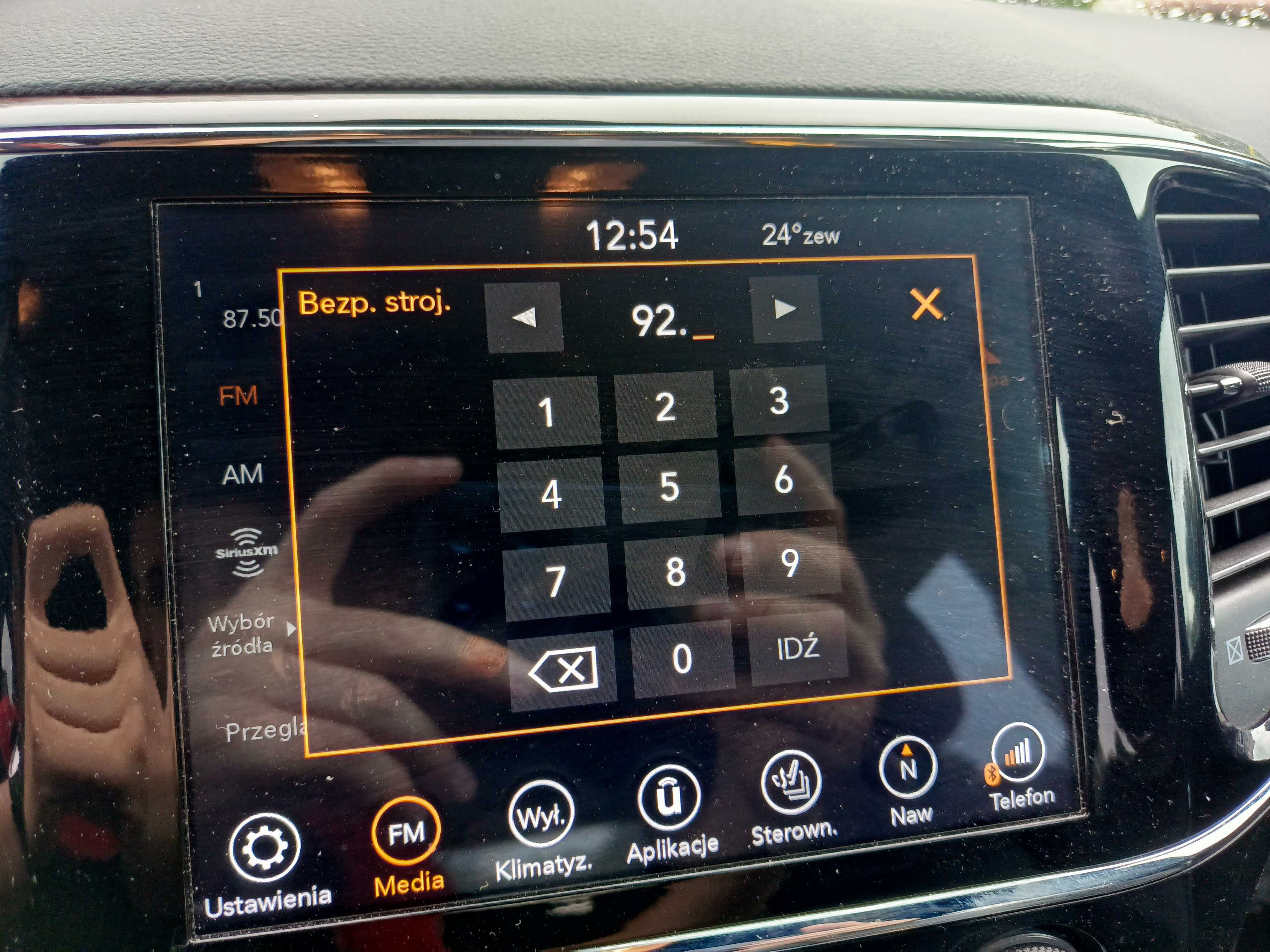 Konwersja USA na EU Jeep Dodge RAM Chrysler Maserati Audi Polski Mapy