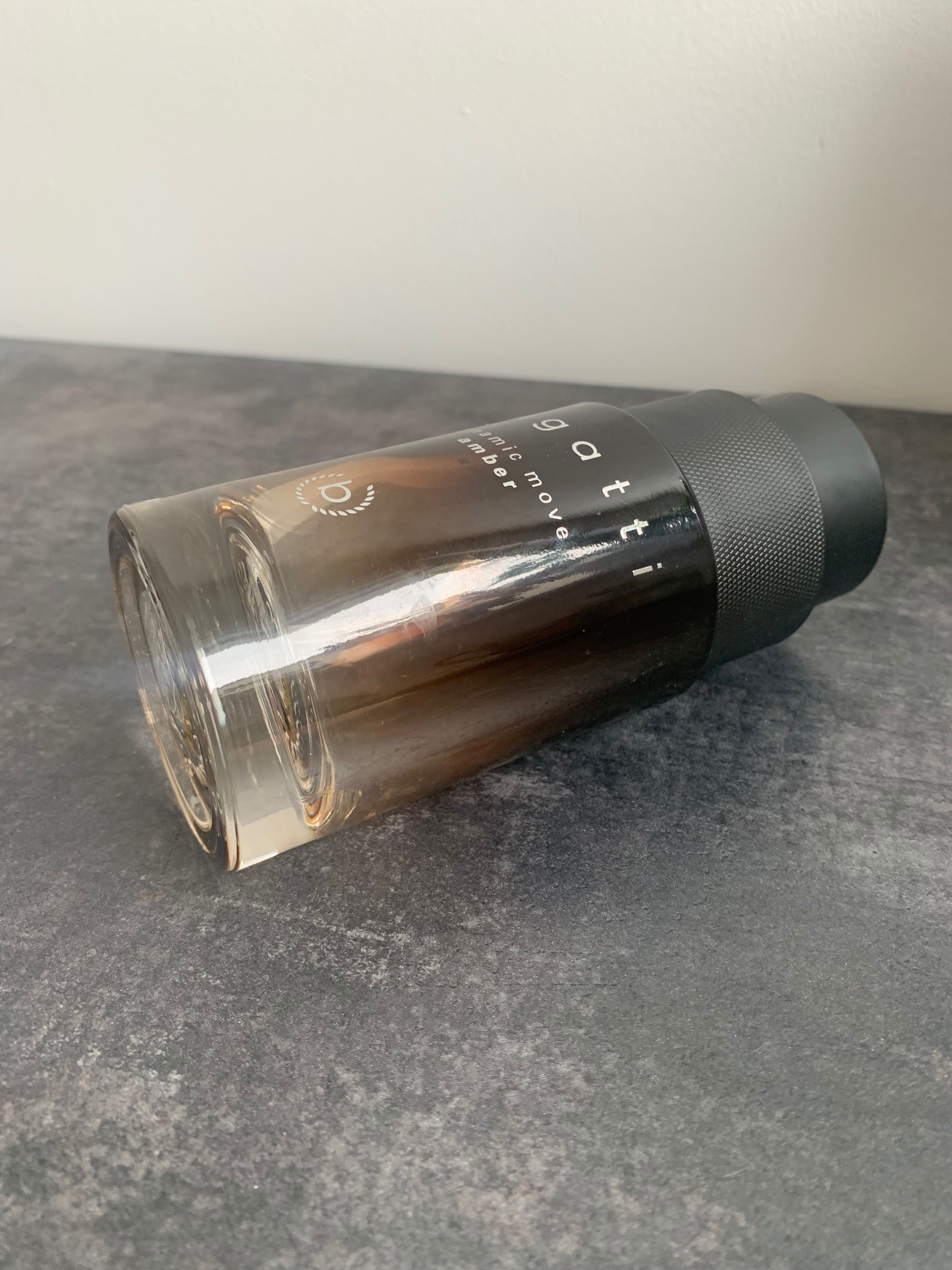 Bugatti dynamic move amber woda perfumowana pusta butelka flakon 100ml