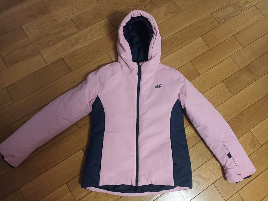 Dziewczęca, kurtka zimowa F4, Narciarka rozmiar  152
