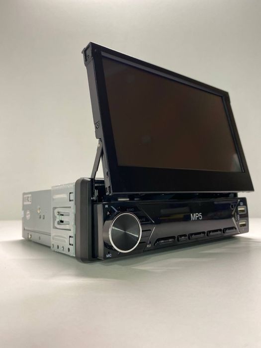 Магнітола 1DIN з видвижним сенсорним екраном