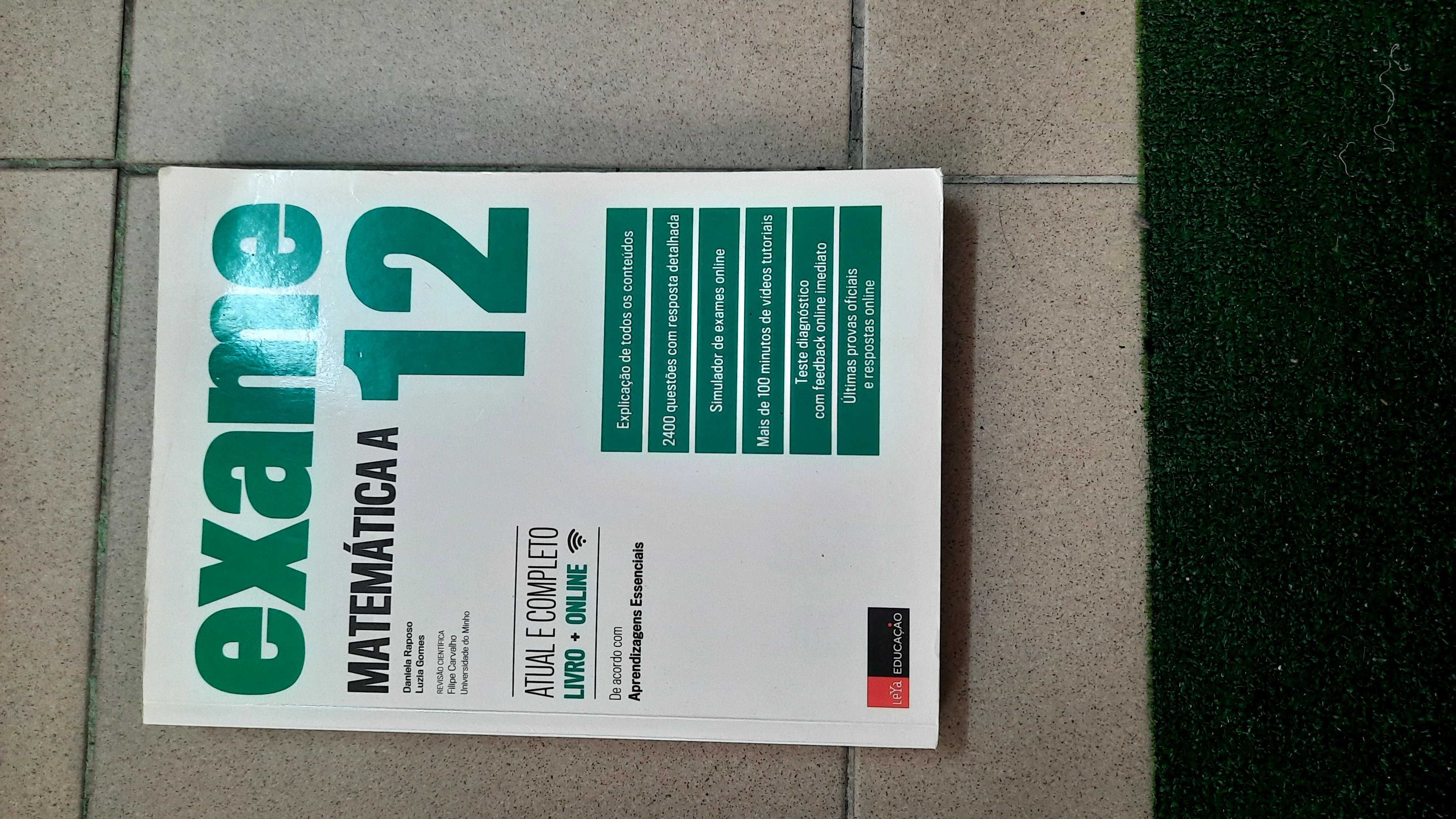 Livros exame Matemática A