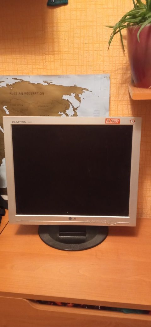 Монитор LG Flatron L 1717 S - SN
