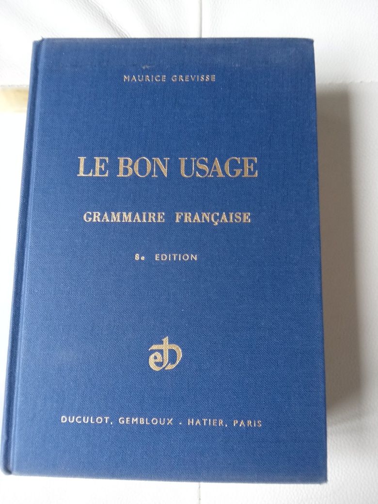 Le bon usage gramatyka francuska