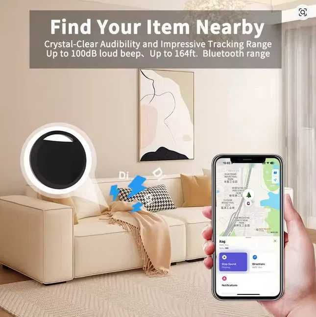 2x SmartTag Apple AirTag iOS lokalizator BT GPS