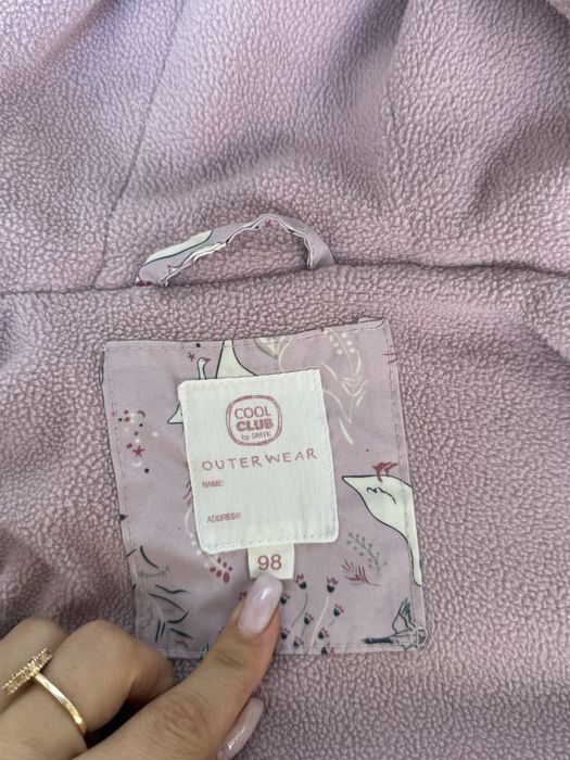 Вітровка з флісовою підкладкою 98 розмір