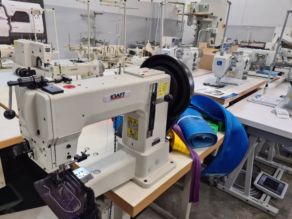 Kraft KF-205-370/Durkopp 205 /Juki/ Cylindryczna Bardzo ciężkie szycie