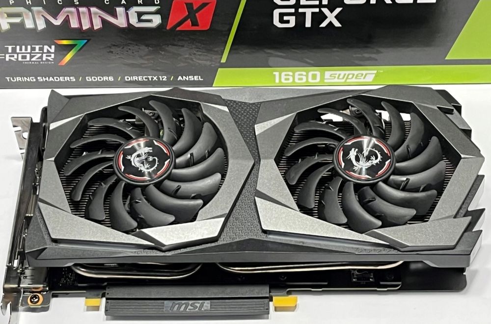 Na gwarancji msi GTX 1660 Super Gaming X 6GB