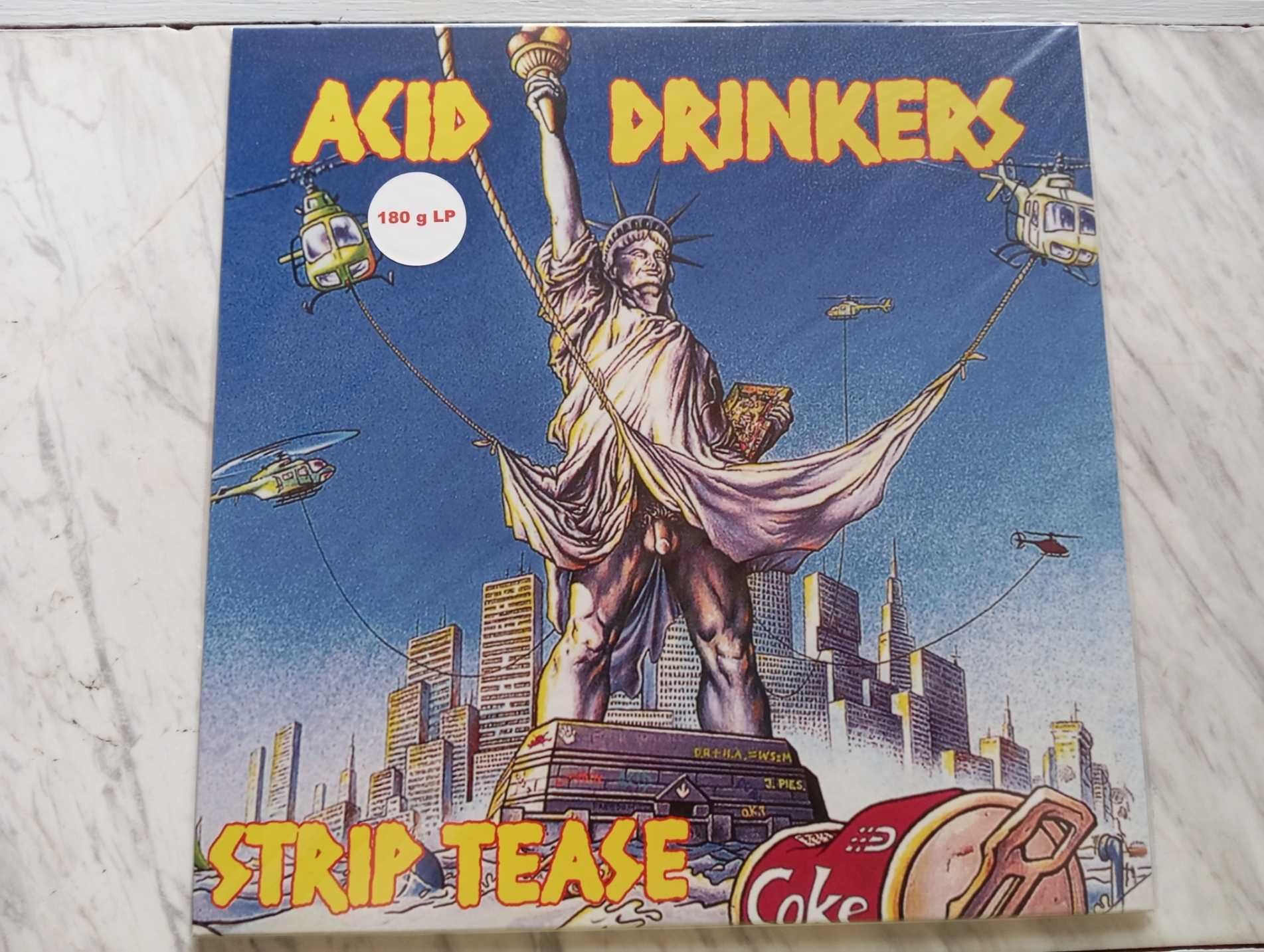 Acid Drinkers Strip Tease LP Winyl nowy w folii