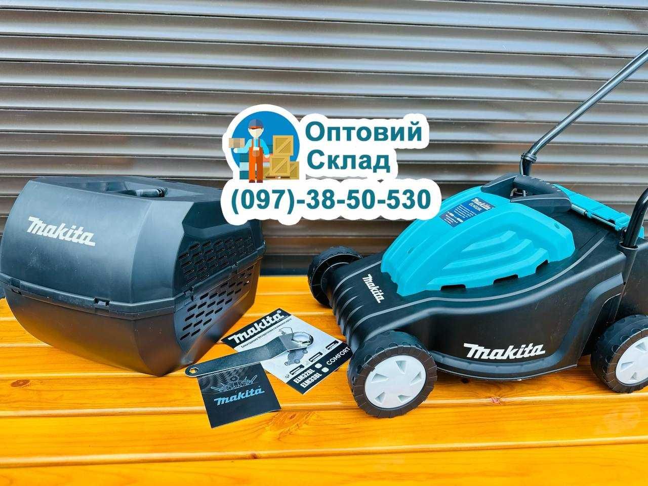 Косілка Мережева Makita ELM32BL 2200Вт Тример Газонокосілка ніж 32см