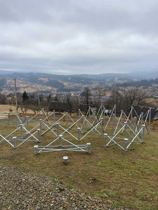 Геопалі винтовой фундамент • гвинтові сваї + геошуруп
