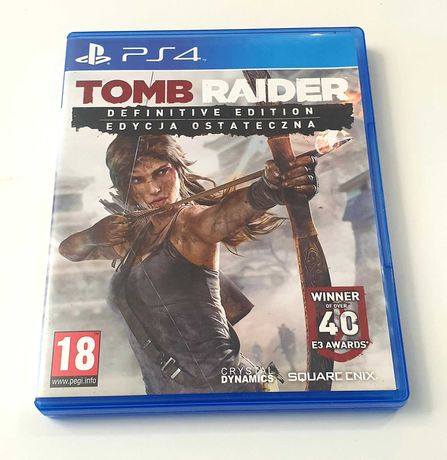 Gra Tomb Raider Definitive Edition PL PS4 Playstation 4 5