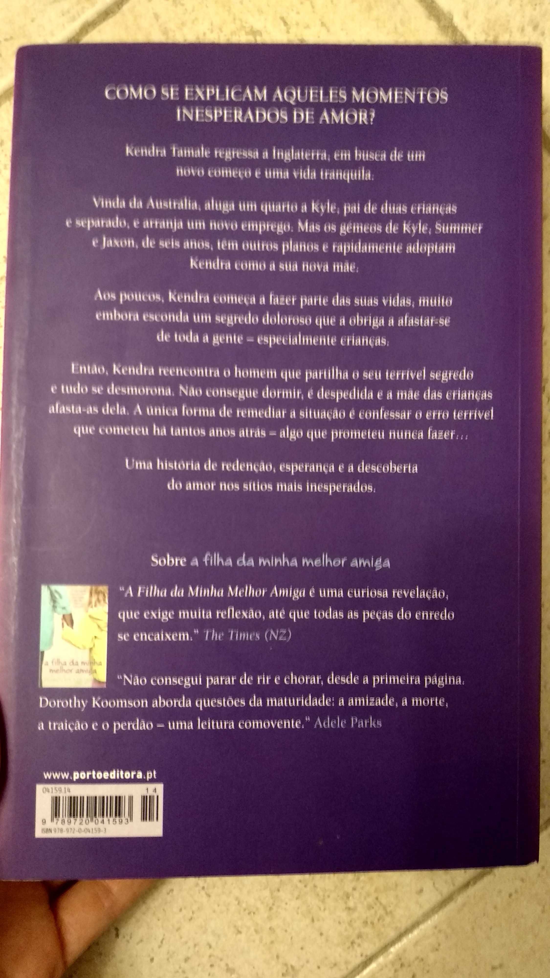 Livro "Pedaços de Ternura" da Dorothy Koomson