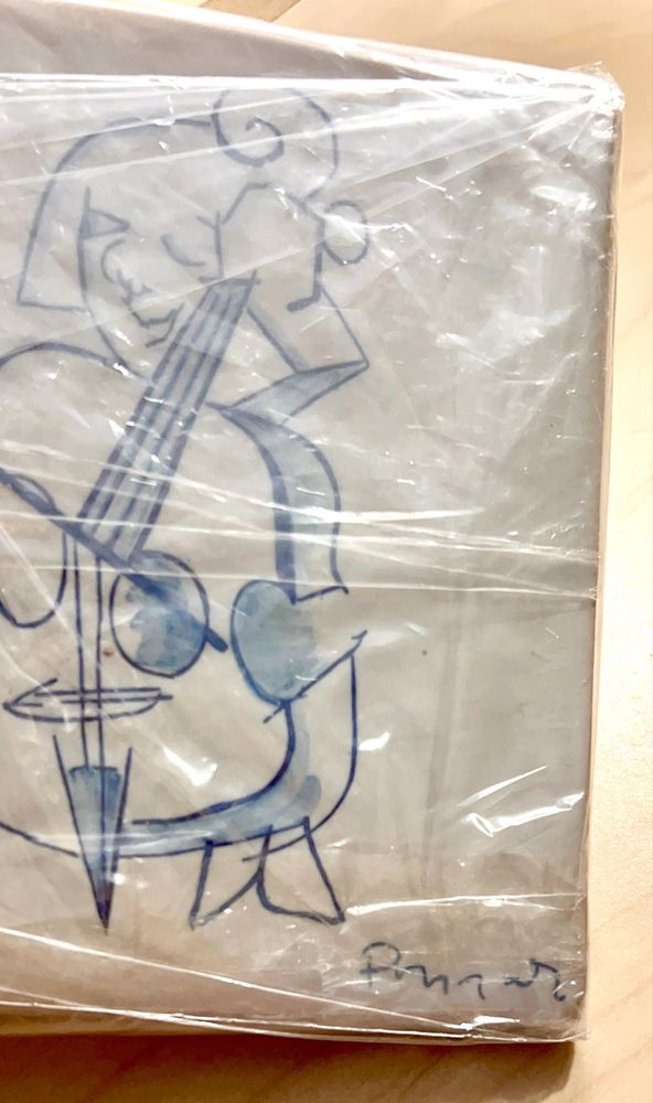 Três azulejos Júlio Pomar