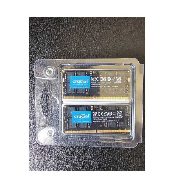 Crucial 32GB Kit (16GBx2) DDR5-5600 SODIMM