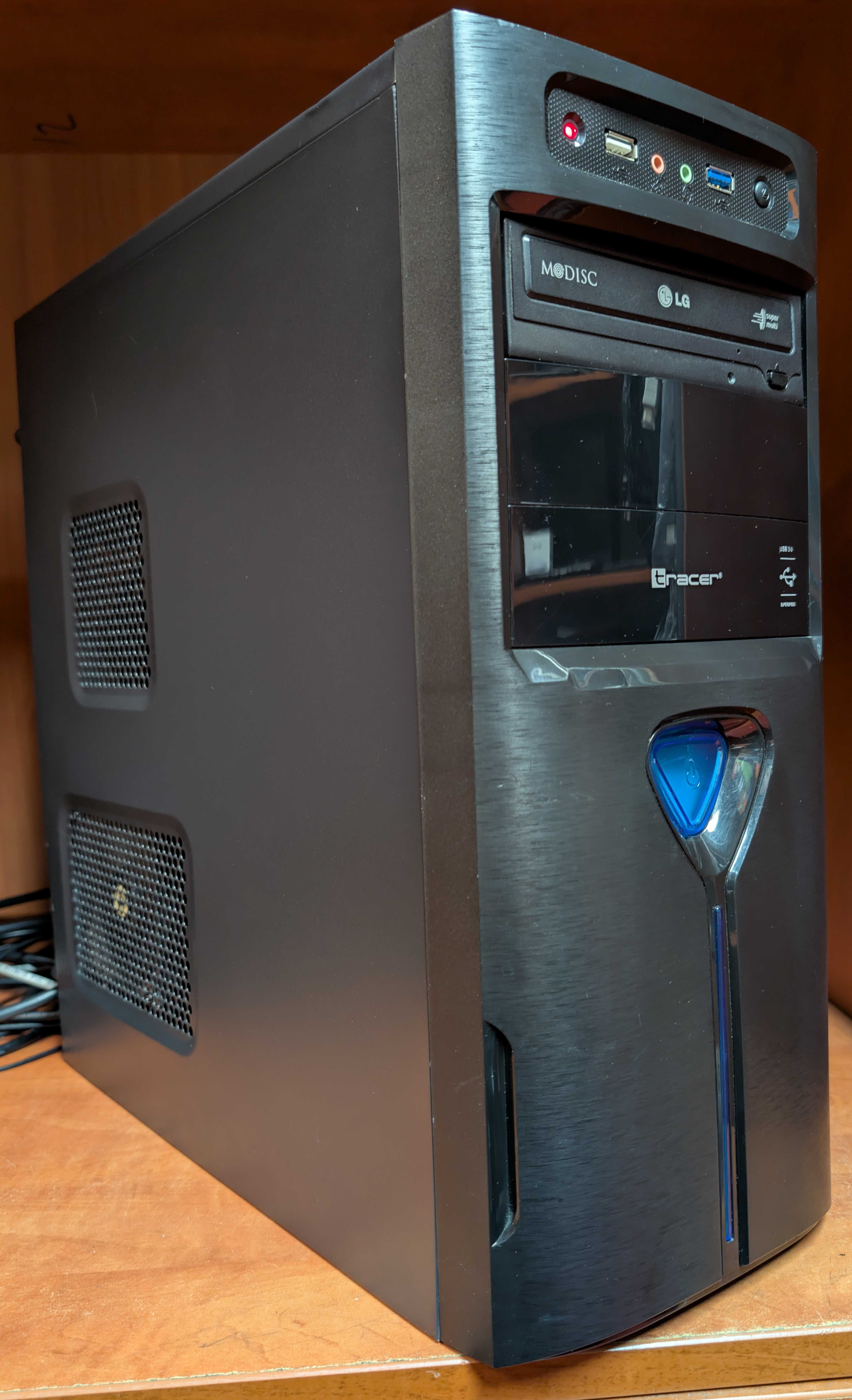 Komputer PC/Intel i5-2400-3.4GHz/GTX 970-4GB/16GB/SSD240+1TB/Win10/Gw