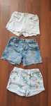Calções de ganga, zara, benetton