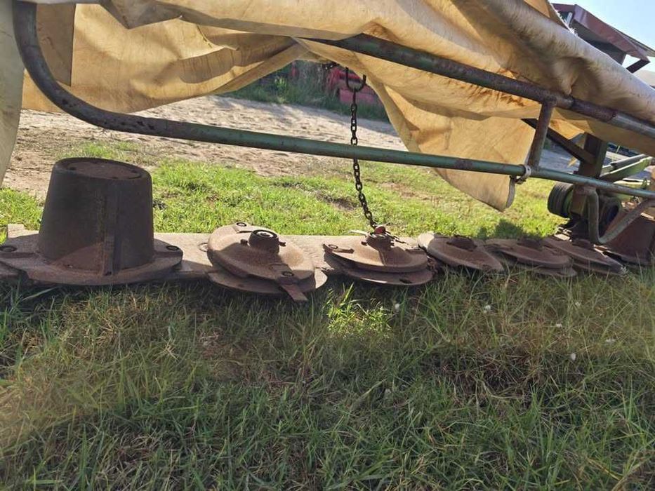 Gadanheira de discos rotativa KRONE 7 discos usada