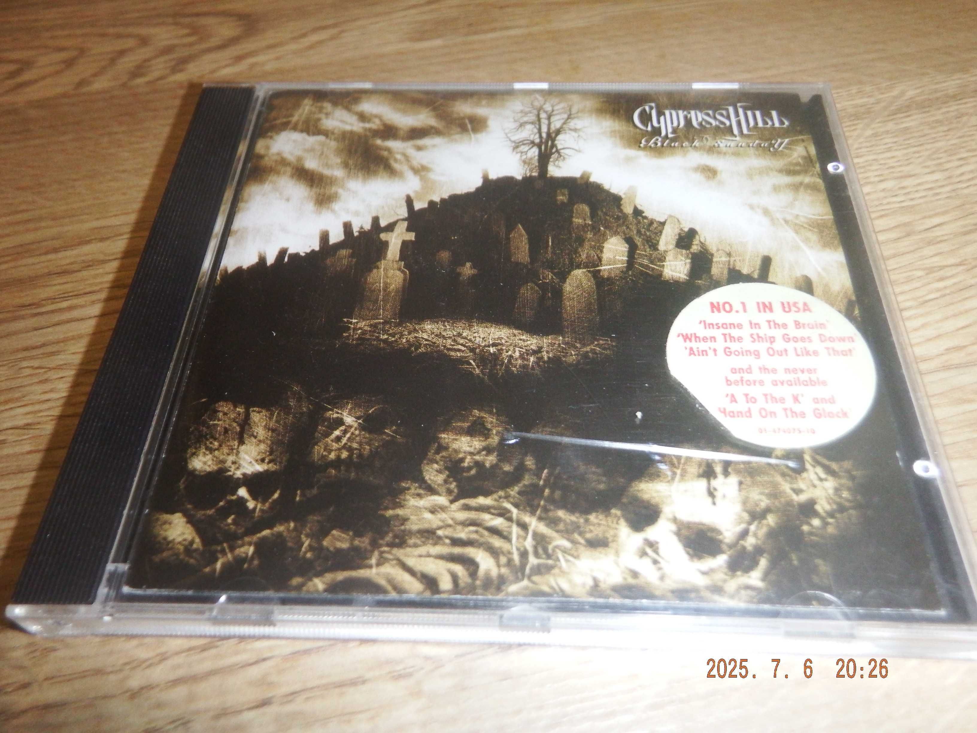 CYPRESS HILL - Black sunday