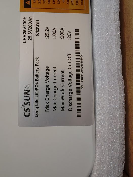 Акумулятор літієвий LifePO4 12*100, 12*200,24*200,