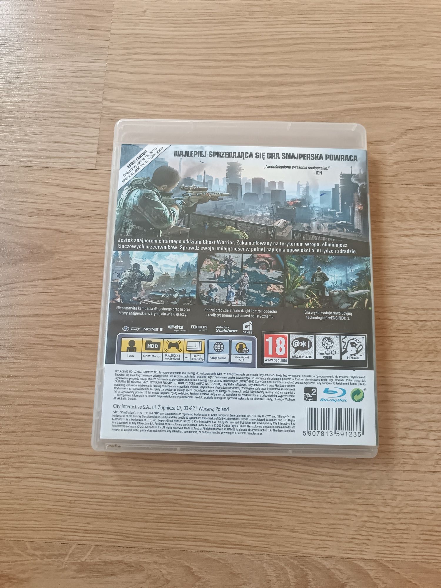 sniper ghost warrior 2 ps3
