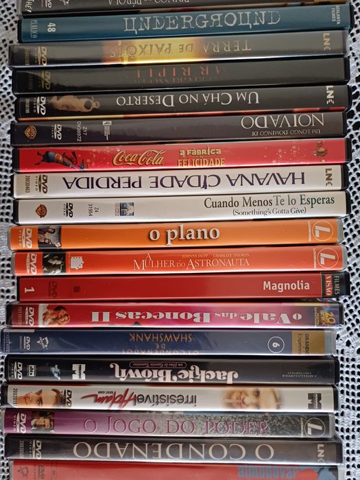 DVD filmes novos e bom estado
