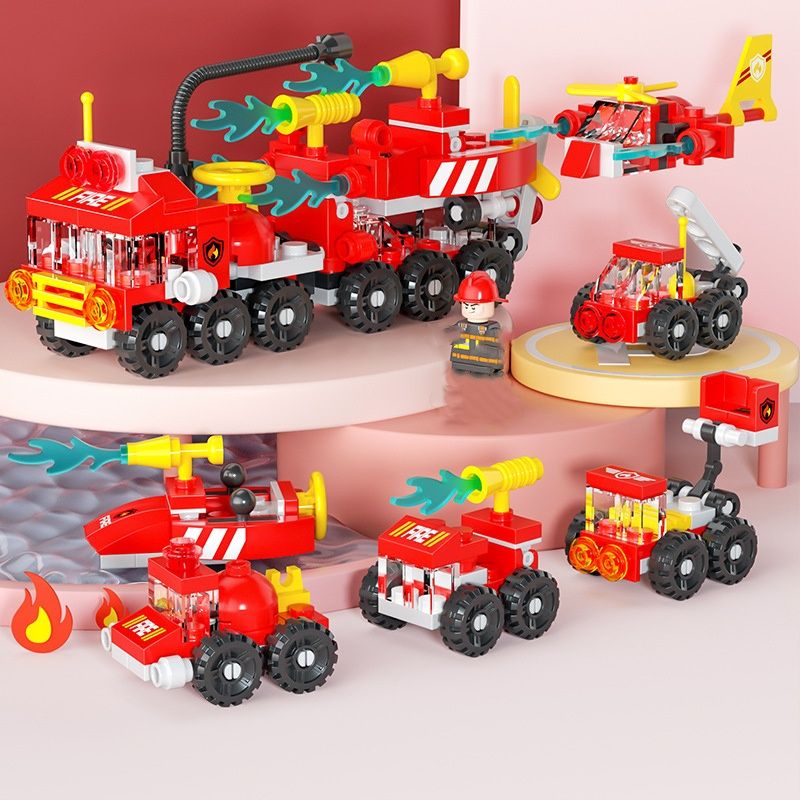 Lego FIRE 6in1 НАБОР Лего ПОЖАРНЫЕ 6в1