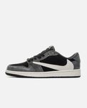 Мужские кроссовки Nike Air Jordan 1 Retro Low Travis Scott Silver