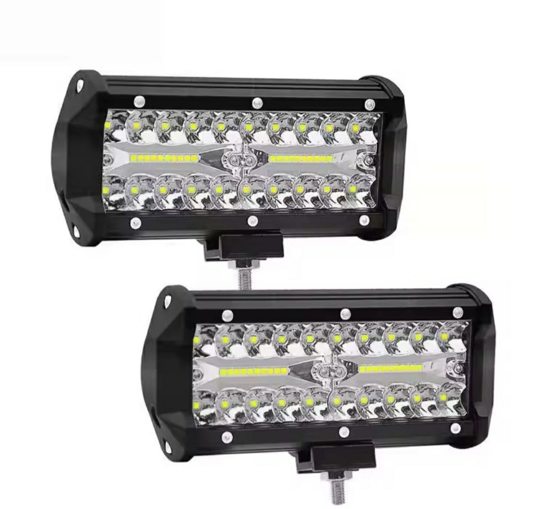 Фара світлодіодна 7" 120w Led балка,робоче світло дених ходових вогнів