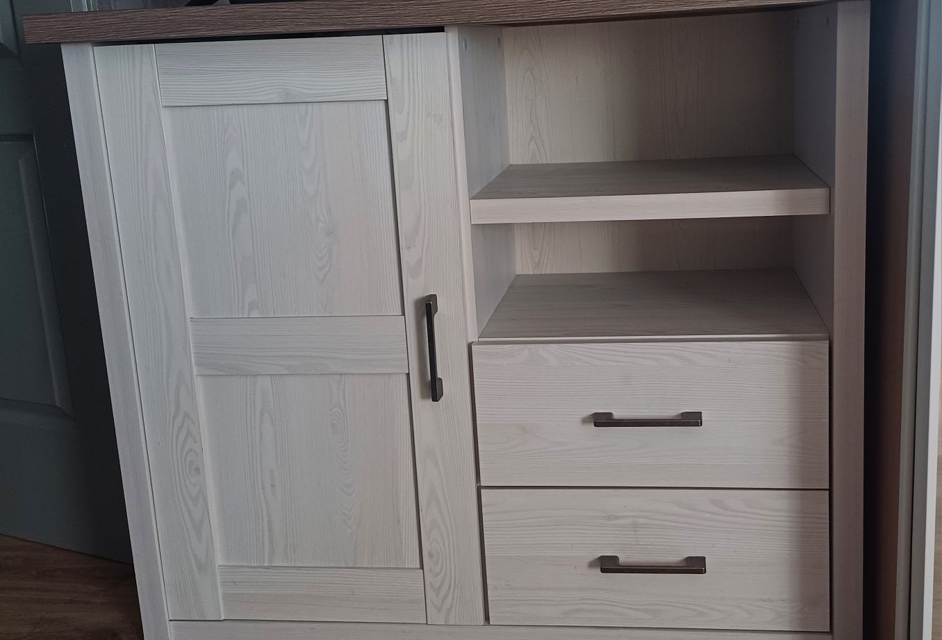 Solidny zestaw Mebli BRW + Łóżko sypialniane GRATIS