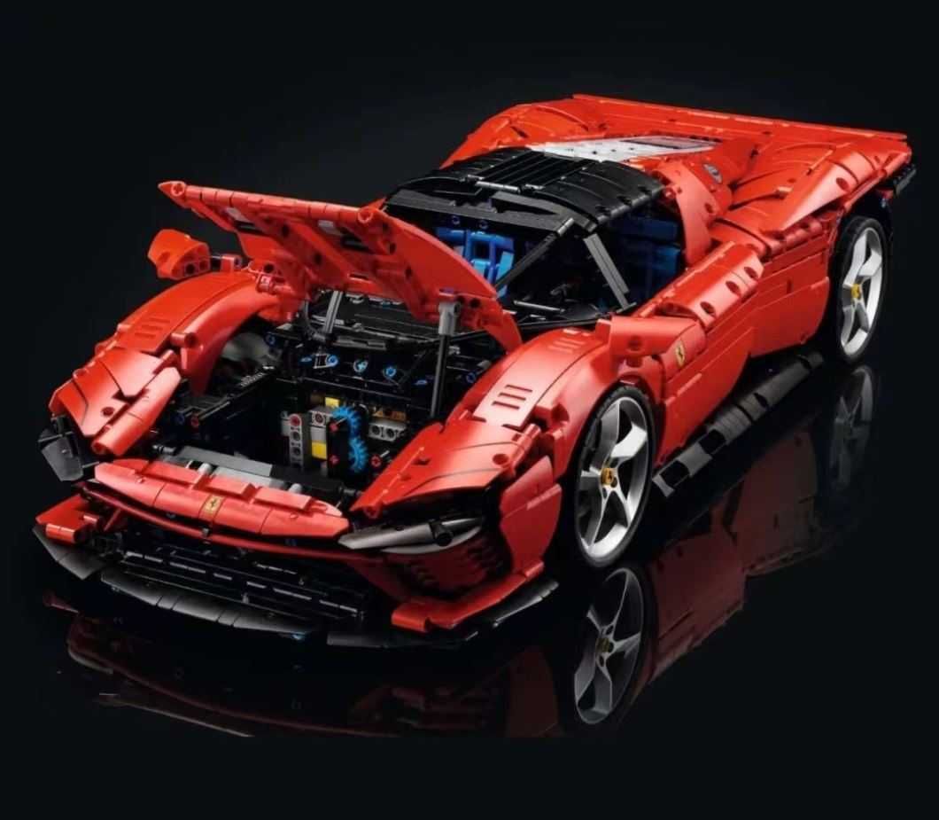 Klocki SuperCar Ferrari Daytona SP3 3778-elem 59cm zam. TECHNIC