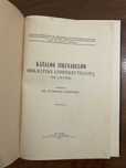 Львів 1912 Каталог Інкунабул Стародруків Конволют Є. Барвінський
