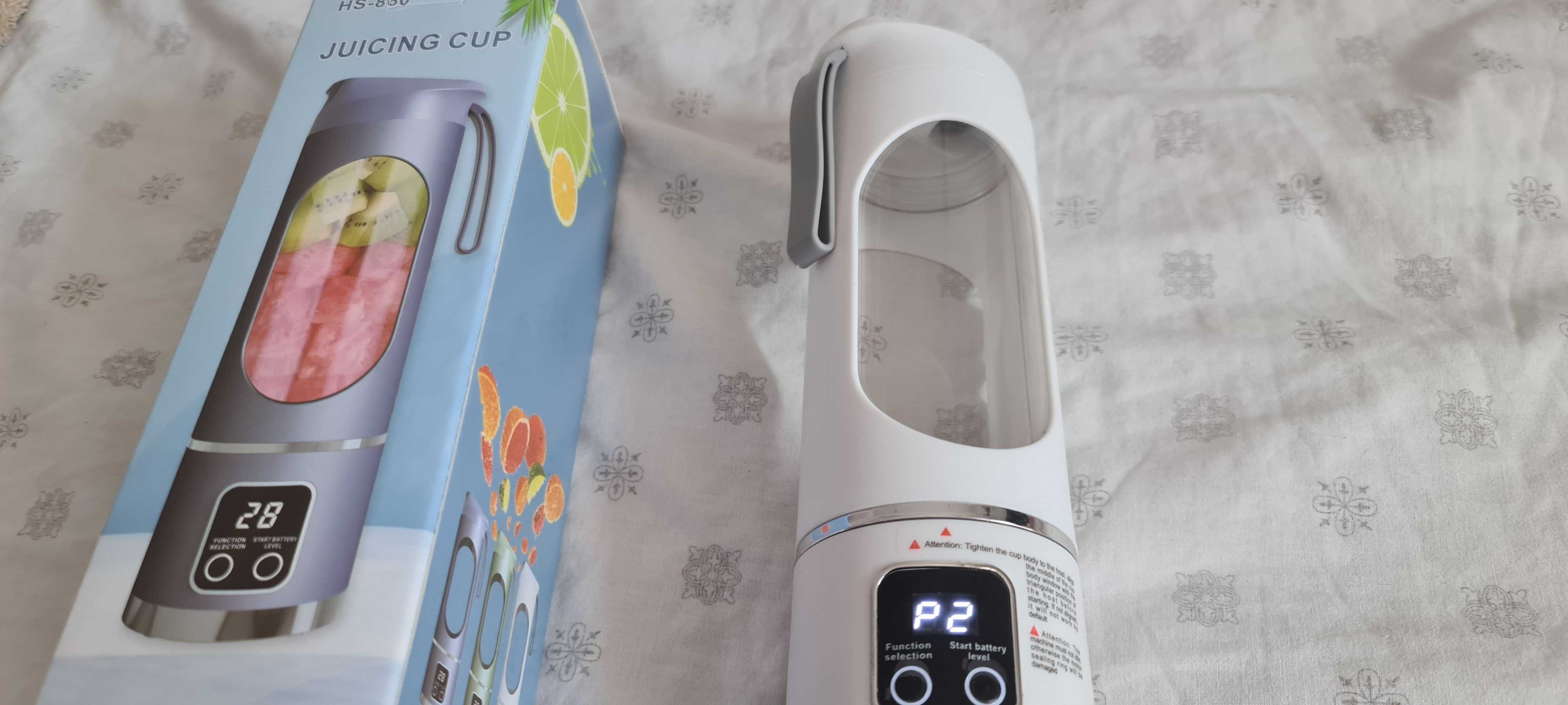Blender Przenośna sokowirówka do cytrusów 2 w 1 450 ml,USB