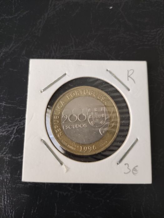 Moedas comemorativas escudo 200$