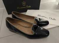 Massimo Dutti rozmiar 36 buty lakierowane oryginalne mokasyny