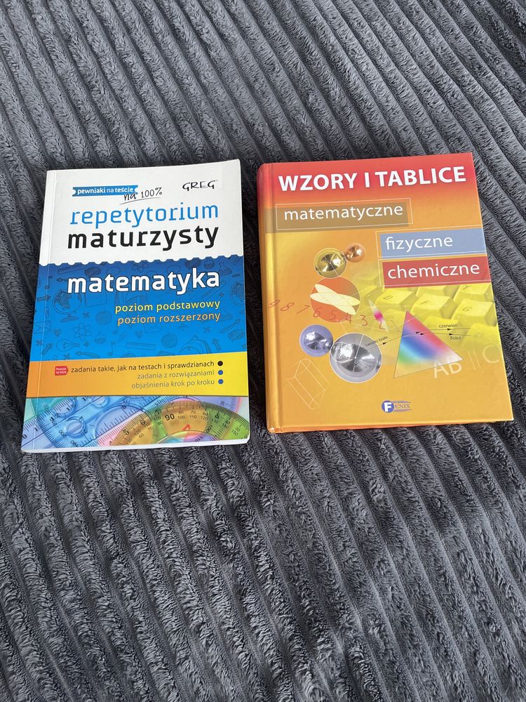 Repetytorium maturzysty matematyka, wzory i tablice matematyczne