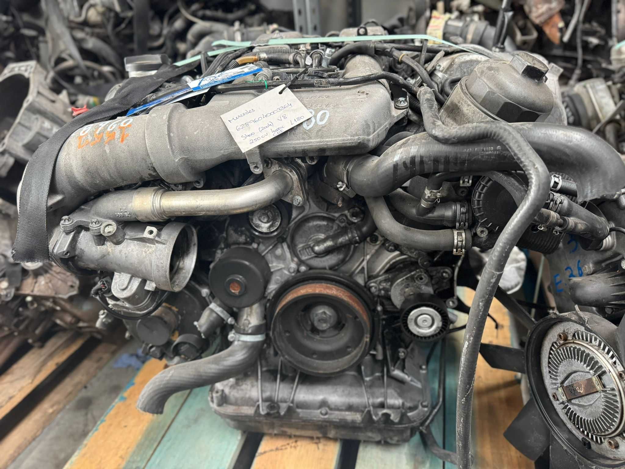 Motor Usado Mercedes Classe S W220 Berlina 400 CDI Ref. 628.960