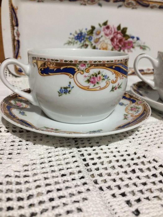 conjunto de louças de limoges