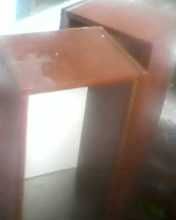 книжная полка со стеклом