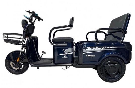 Електроскутер CORSO SIG7 1200W 72V/23AH Трицикл, Безкоштовна доставка!