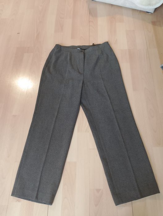 Eleganckie spodnie damskie z kantem rozm M,L