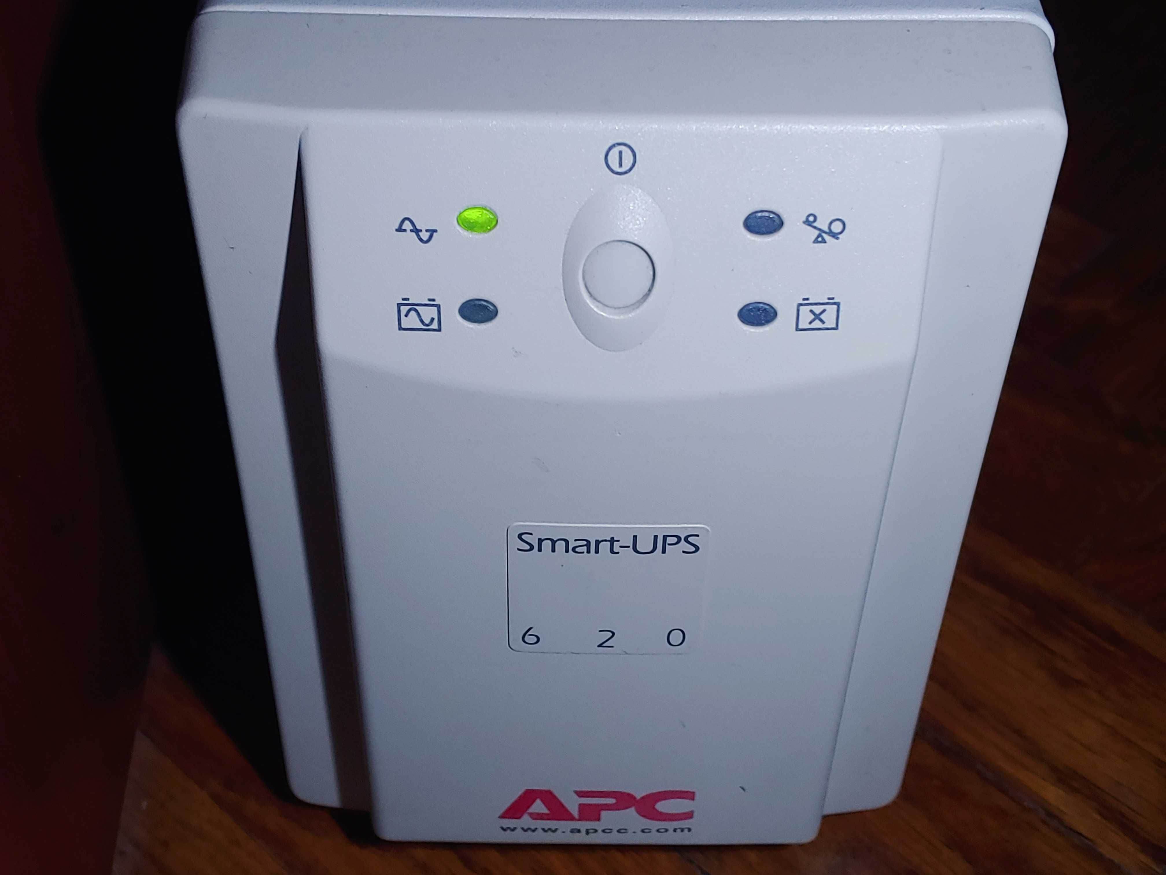 APC SMART-UPS 620/400 ват+аккумулятор Leaftron 13ah