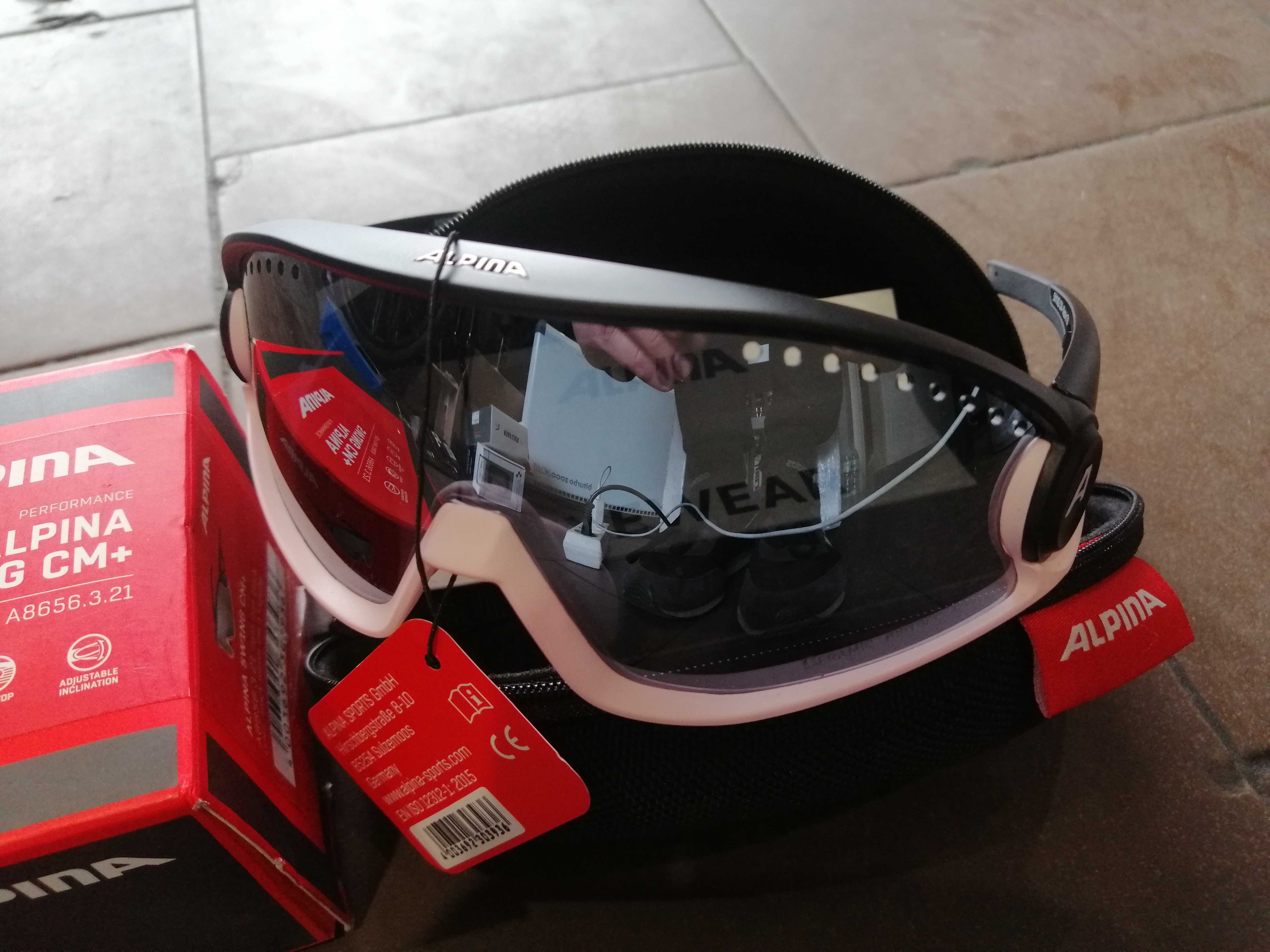 Powystawowe OKULARY ALPINA 5W1NG CM+ Light Rose Black Okazja!