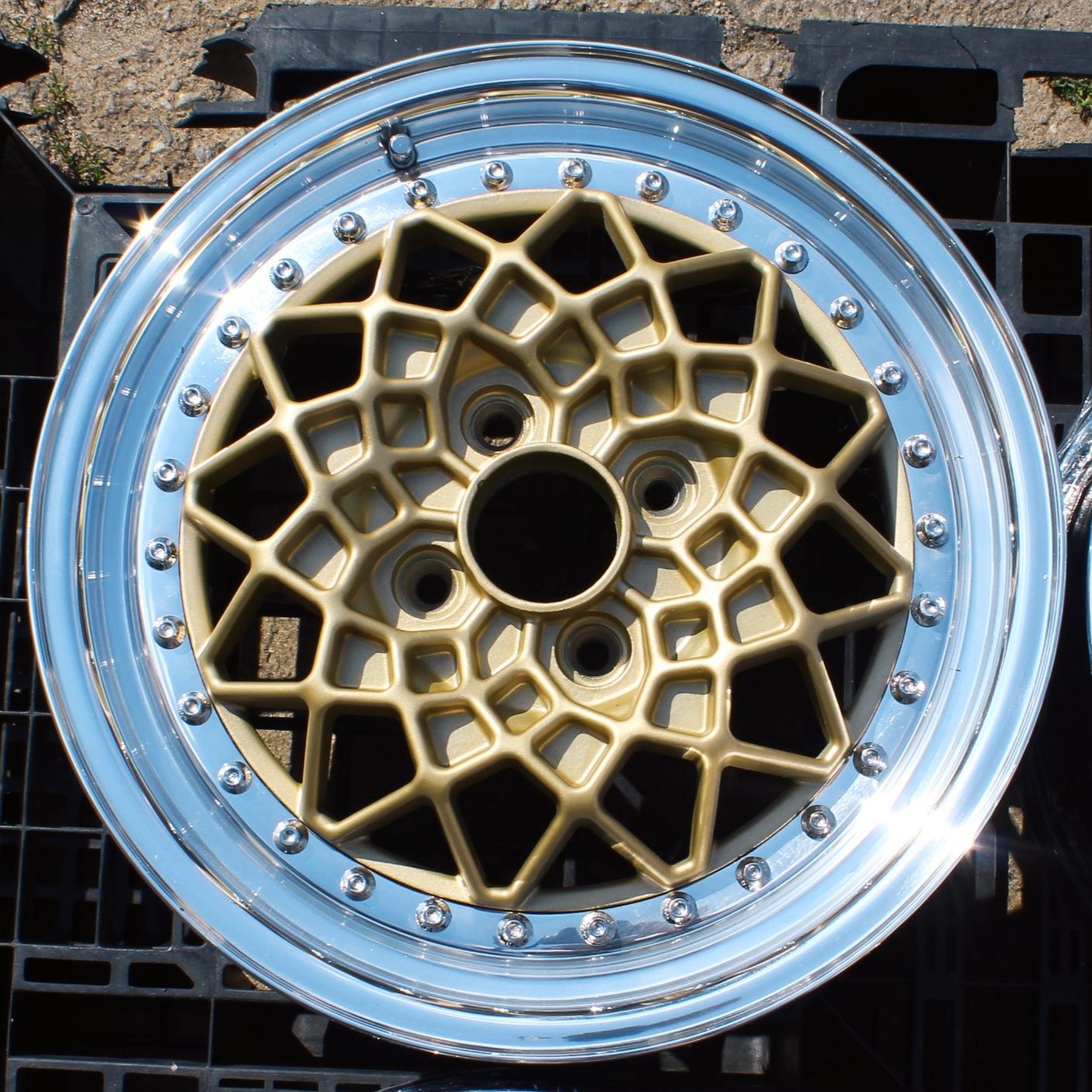 Sprzedam felgi FONDMETAL Custom 3tlg 4x100 15"
