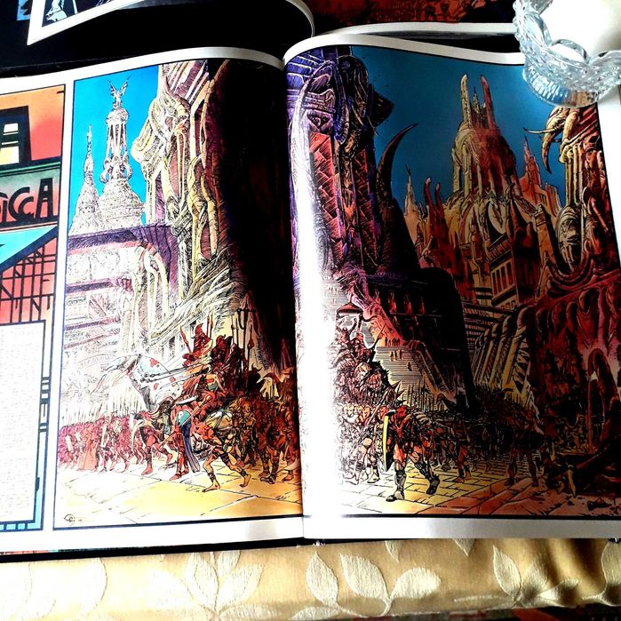 Livros BD - Philippe Druillet - Lone Sloane - Salammbô 1, 2 e 3