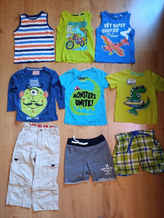 Zestaw koszulki spodnie palomino h&m 98 104