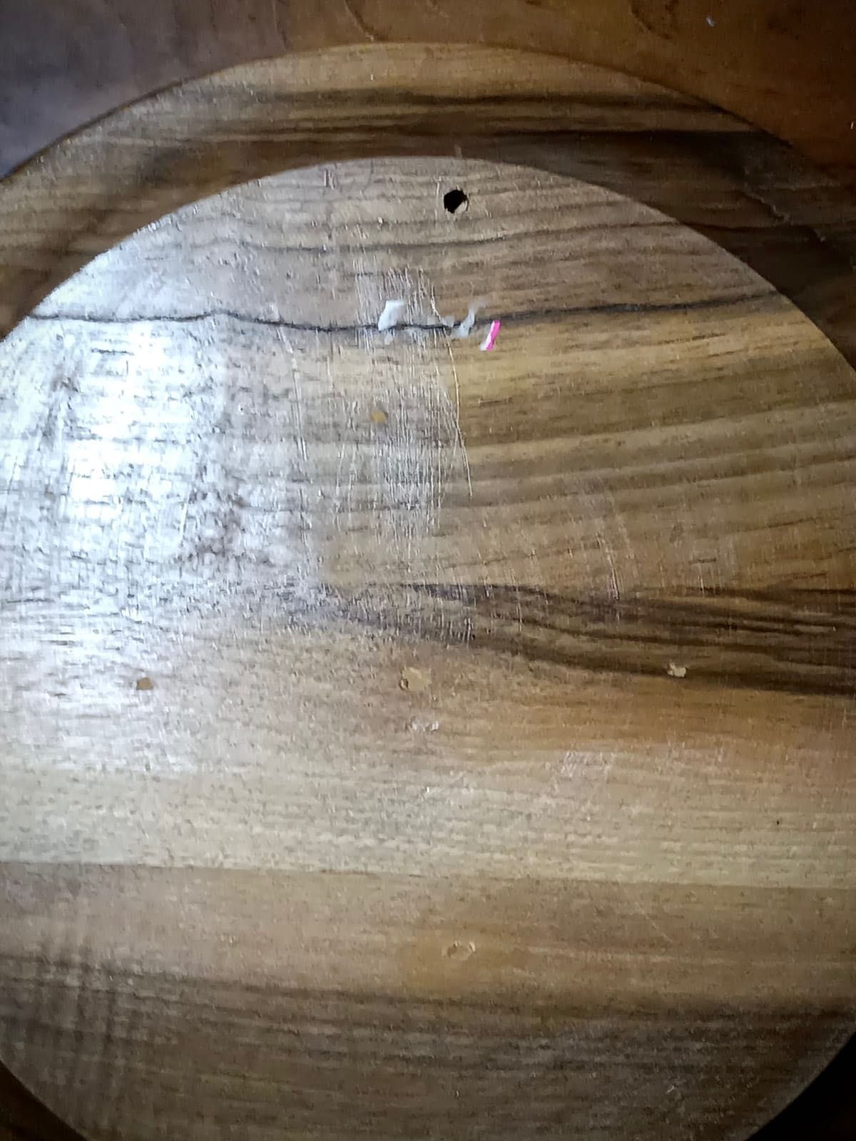 Деревянная сувенирная тарелка